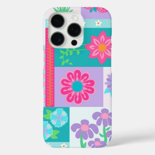 華やかな花のデザイン iPhone 16 PROケース