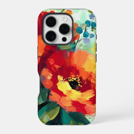 華やかな花園 iPhoneケース (裏面)