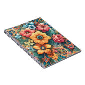 華やかな花束 ノートブック (右側)