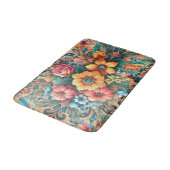 華やかな花束 バスマット (アングル)