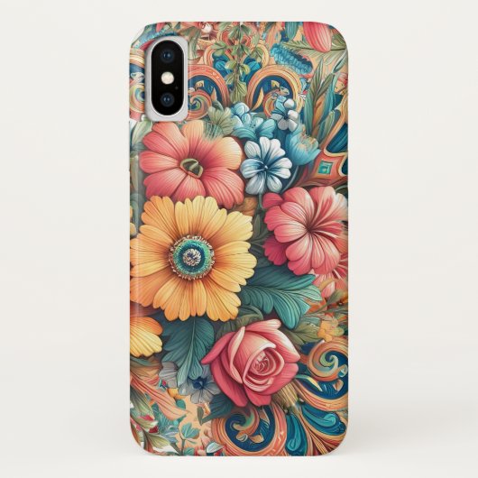 華やかな花束 Case-Mate iPhoneケース (裏面)