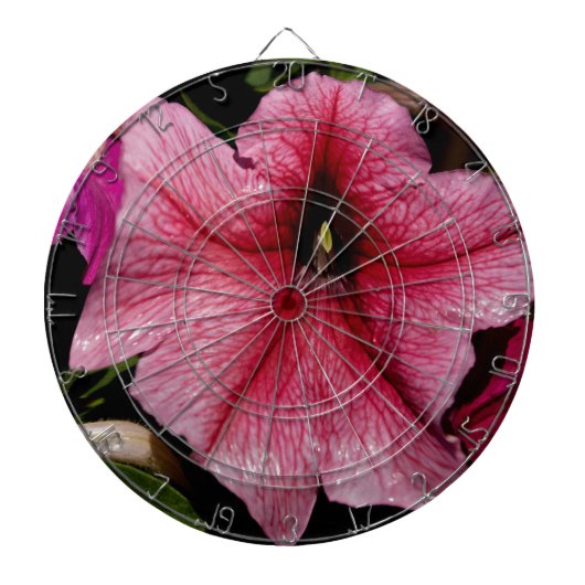 華やかな花盛り ダーツボード (正面)