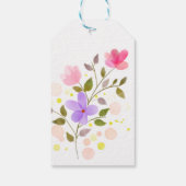 華やかな花 ギフトタグ (裏面)