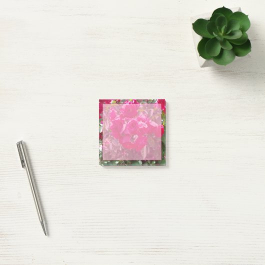 華やかな薔薇の付箋 ポストイット (オフィス)