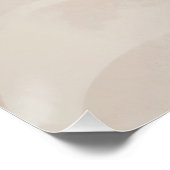 華やかな赤頭ピンアップピンクドレス ポスター (コーナー)