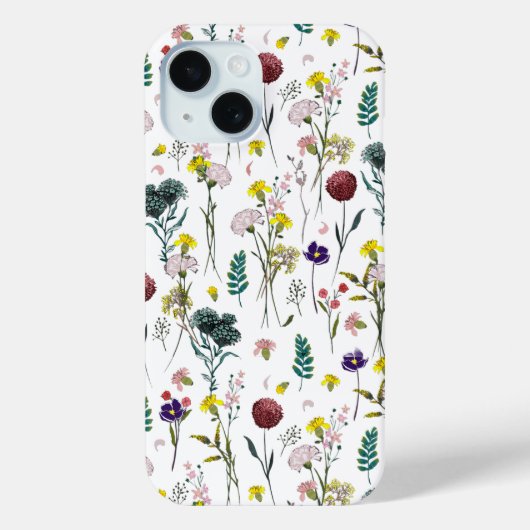華やかな野の花  Case-Mate iPhoneケース (裏面)