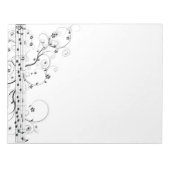 華やかな音楽 ノートパッド (正面)