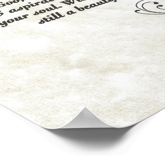 華やかなDESIDERATA ポスター (角)