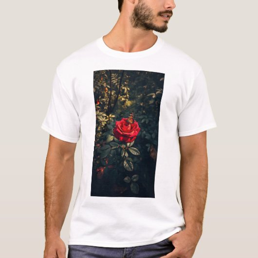 華やかに咲く Tシャツ (正面)