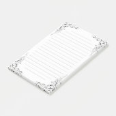 華やかに組み立てられ、並べられたポスト・イット ポストイット (アングル)