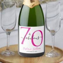 華やかピンクの70歳の誕生日パーティー