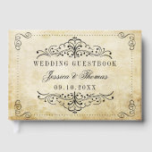 華やか華美なヴィンテージウェディングコレクション ゲストブック (正面)