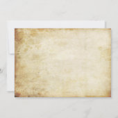 華やか華美なヴィンテージウェディングコレクション セーブザデート (裏面)