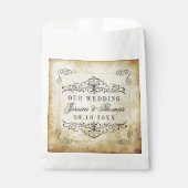 華やか華美なヴィンテージウェディングコレクション フェイバーバッグ (正面)