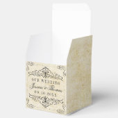 華やか華美なヴィンテージウェディングコレクション フェイバーボックス (オープン)