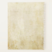 華やか華美なヴィンテージウェディングコレクション プランナー手帳 (裏面)