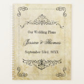 華やか華美なヴィンテージウェディングコレクション プランナー手帳 (正面)