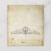 華やか華美なヴィンテージウェディングコレクション プレイスカード (外部開封)