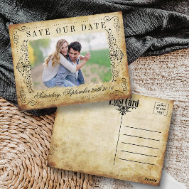 華やか華美なヴィンテージウェディングコレクション ポストカード