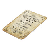 華やか華美なヴィンテージウェディングコレクション マグネット (左側)