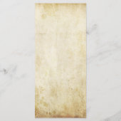 華やか華美なヴィンテージウェディングコレクション メニュー (裏面)