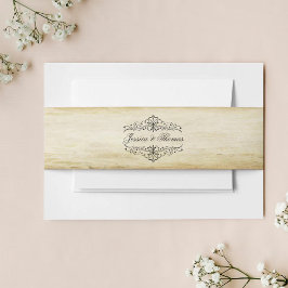 華やか華美なヴィンテージウェディングコレクション 招待状ベリーバンド