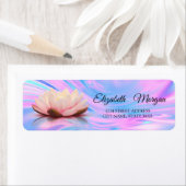 華エレガントやかなシックなロータホログラフィック ラベル (インサイチュ)