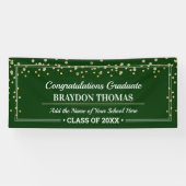 華エレガントやかな紙吹雪卒業生 横断幕 (横)