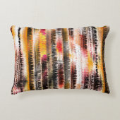 華ストライプのやかな紙 アクセントクッション (正面)