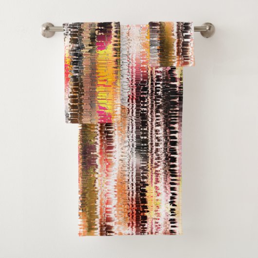 華ストライプのやかな紙 バスタオルセット (インサイチュ)