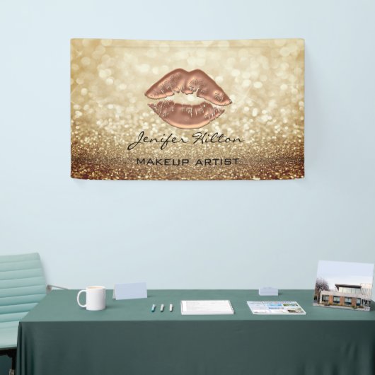 華モダンやかなフェイク華やかな輪廻唇 横断幕 (トレードショー)