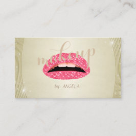 華モダンエレガントやかな華やかな唇 名刺
