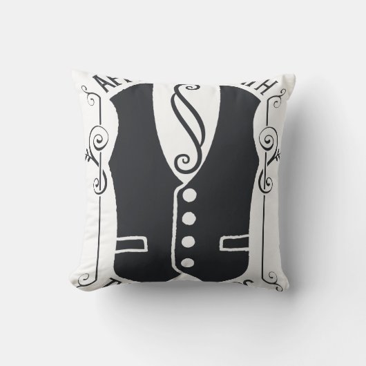 華人と提携している クッション (正面)