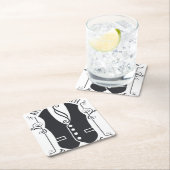 華人と提携している スクエアペーパーコースター (インサイチュ)