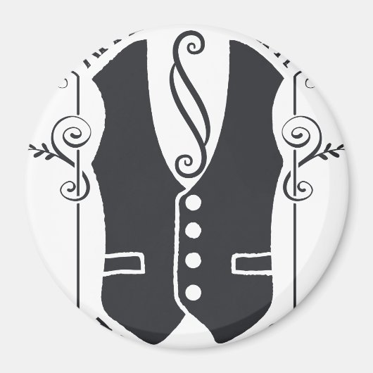 華人と提携している マグネット (正面)