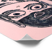 華南アポップ・アートのートポスター ポスター (角)