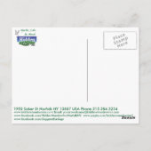 華本伝「保よ!」 ポストカード (裏面)