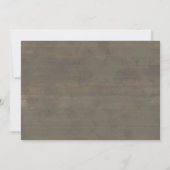 華素朴やかな結婚式招待状 招待状 (裏面)