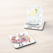 華美なオンドリ コースター (右側)