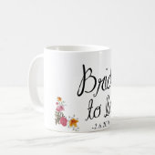 華美なコーヒー・マグがある花嫁 コーヒーマグカップ (正面左)