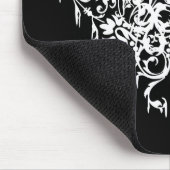 華美なゴシック様式ハート マウスパッド (コーナー)