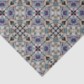 華美なモザイクステンドグラス窓のパステルカラー 薄葉紙 (詳細)