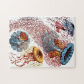 華美なヴィンテージのくらげ ジグソーパズル (横)