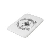 華美なヴィンテージの蜂 バスマット (アングル)