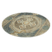 華美な幾何学的設計を用いる装飾用のタペストリー カッティングボード (角)