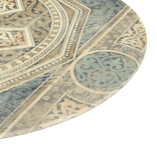 華美な幾何学的設計を用いる装飾用のタペストリー カッティングボード (角)