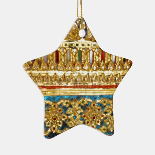 華美な手はタイの製陶術を制作しました セラミックオーナメント (右)