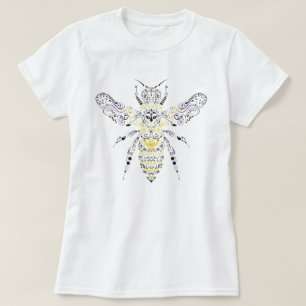 華美な蜂蜜の蜂 Tシャツ