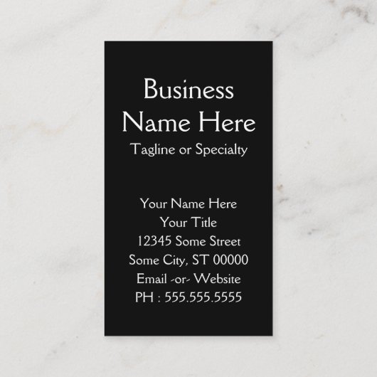 華美な象 名刺 (裏面)