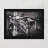 華美な階段の吹き抜けDのデッキ ポストカード (正面)